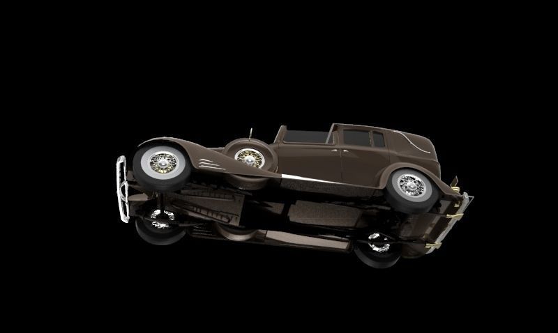 Cadillac V-16 Free 3D model_6