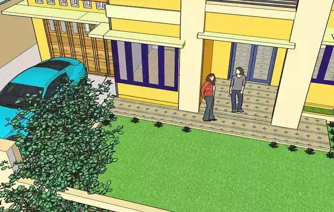 Two story exteriorBuilding 