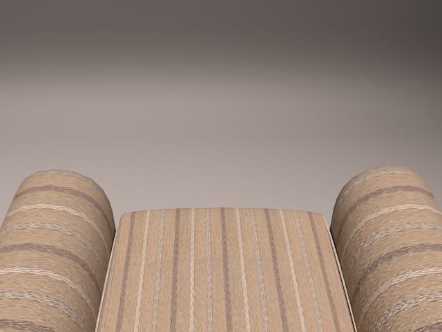 ArmChair Model English - Sillon Modelo Ingles 3D model_7