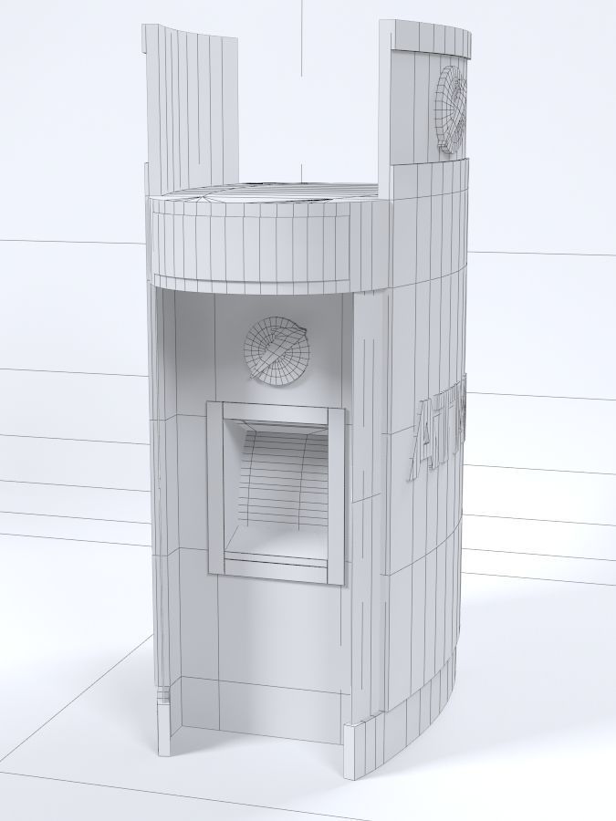 Exterior ATM kiosk 01 3D model_6