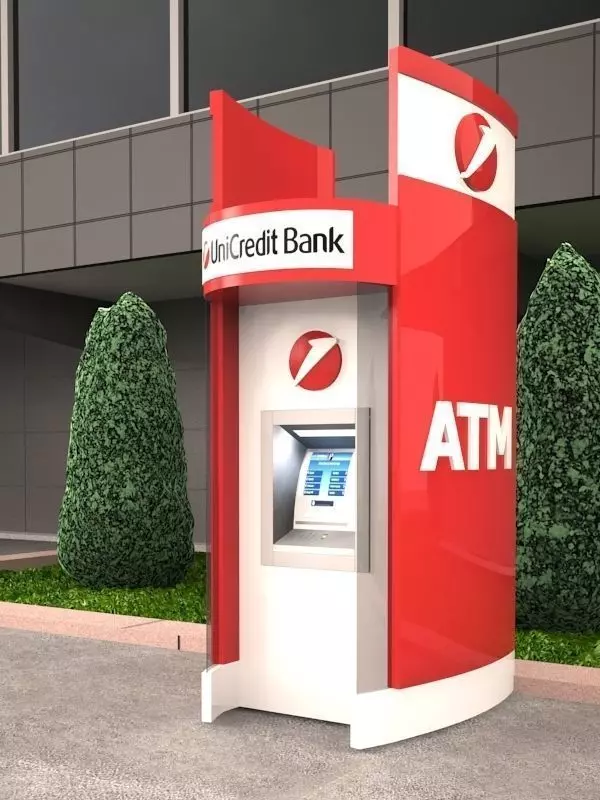 Exterior ATM kiosk 01 3D model_0