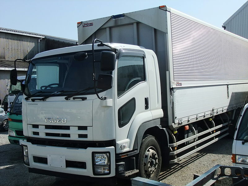 Isuzu Truck Free 3D model_4