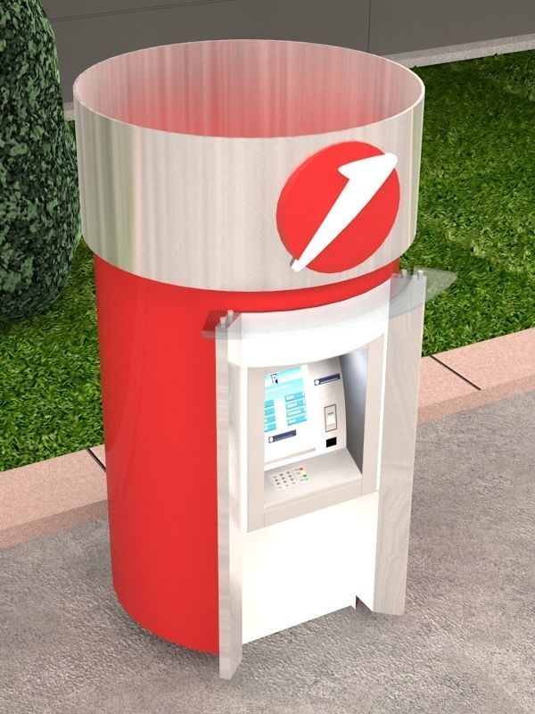 Exterior ATM kiosk 03 3D model_3