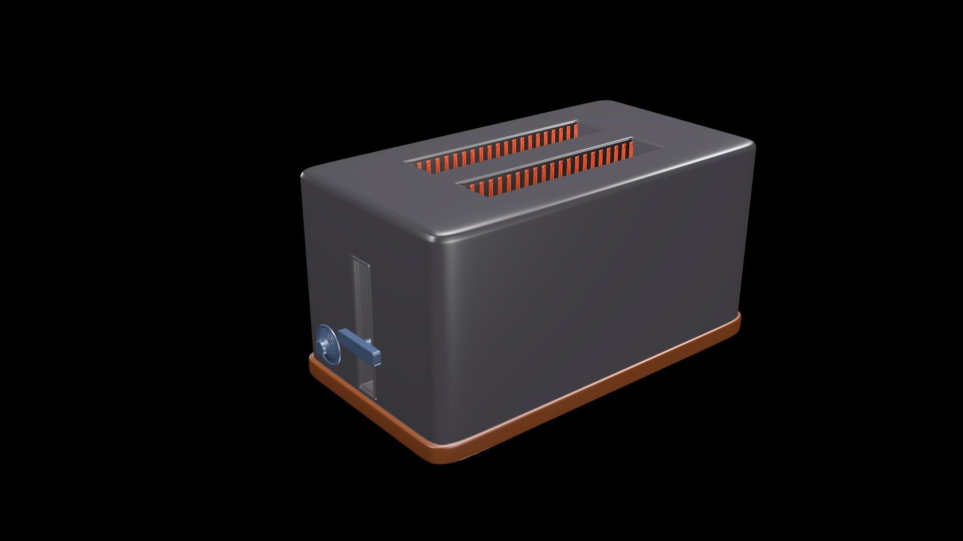 Toaster 3D model_1