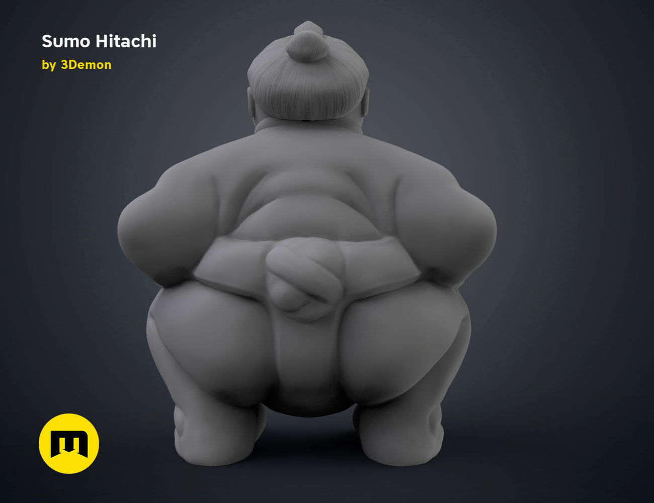 Sumo Hitachi - 3D print model  3D print model_13