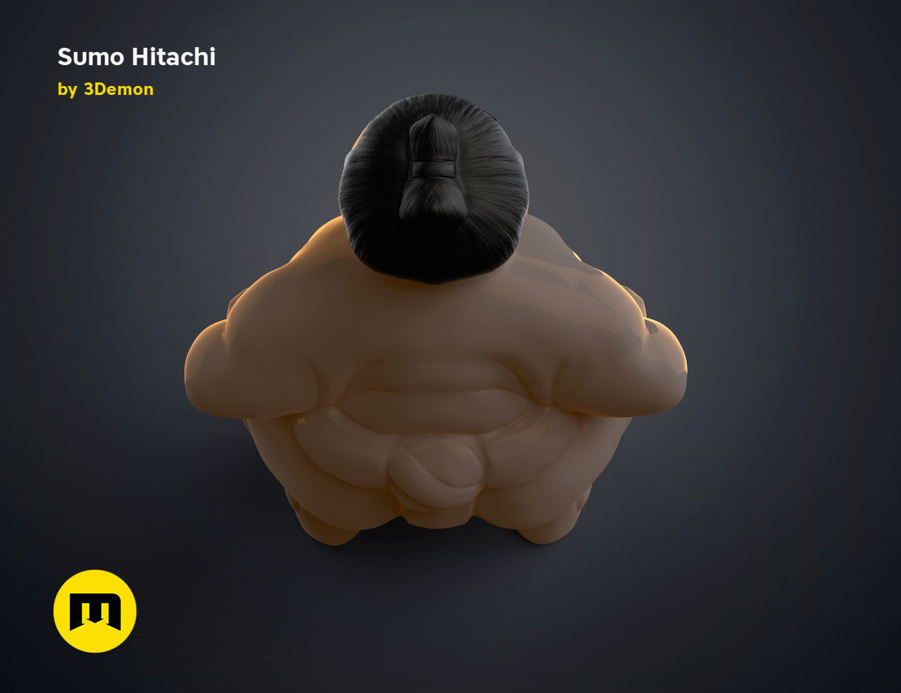 Sumo Hitachi - 3D print model  3D print model_5
