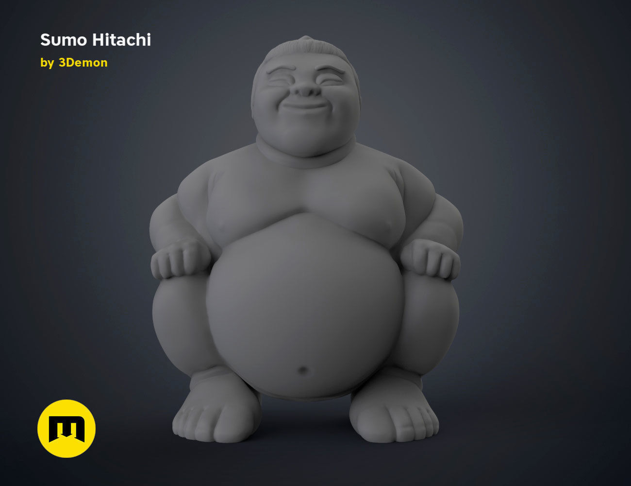 Sumo Hitachi - 3D print model  3D print model_11