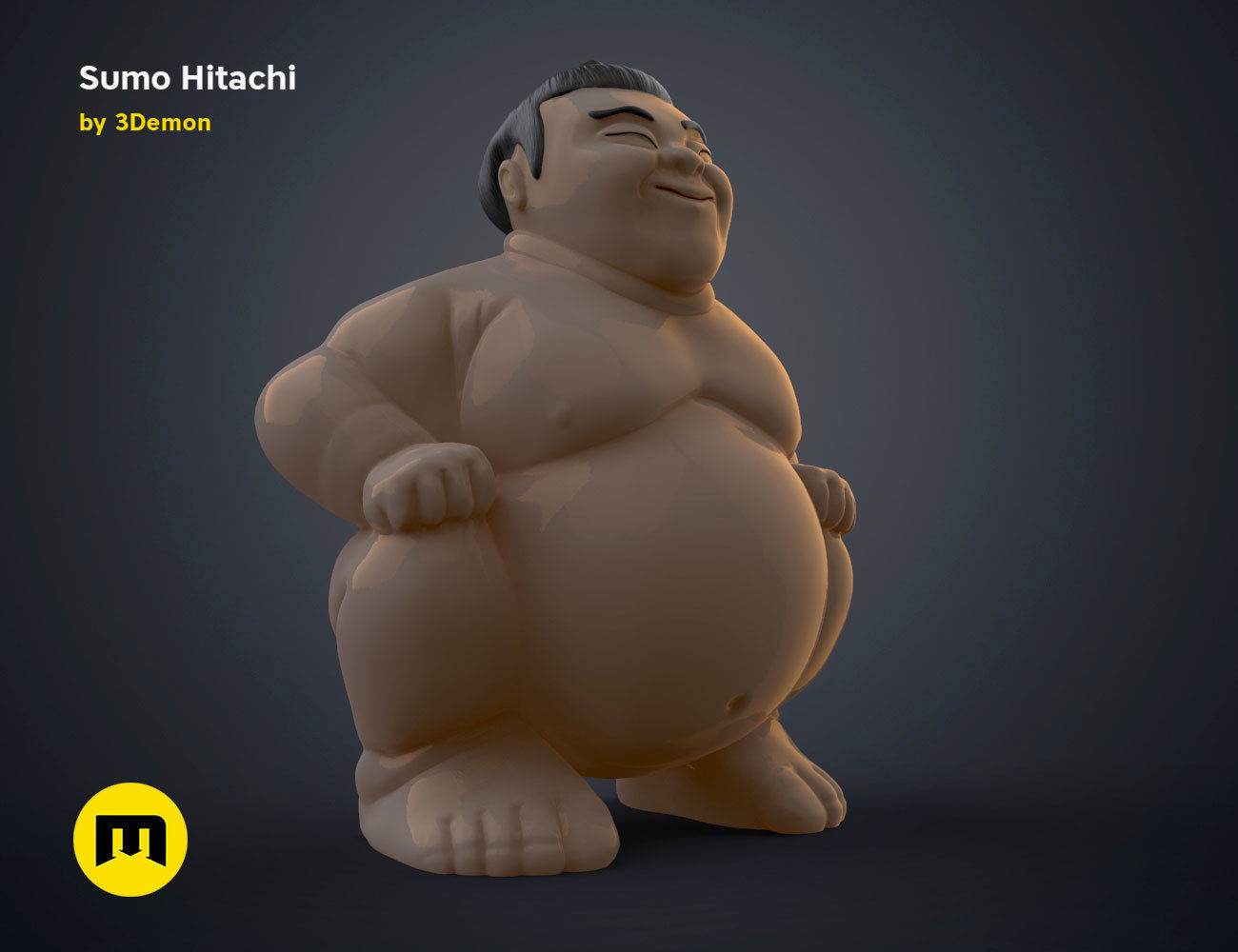 Sumo Hitachi - 3D print model  3D print model_6