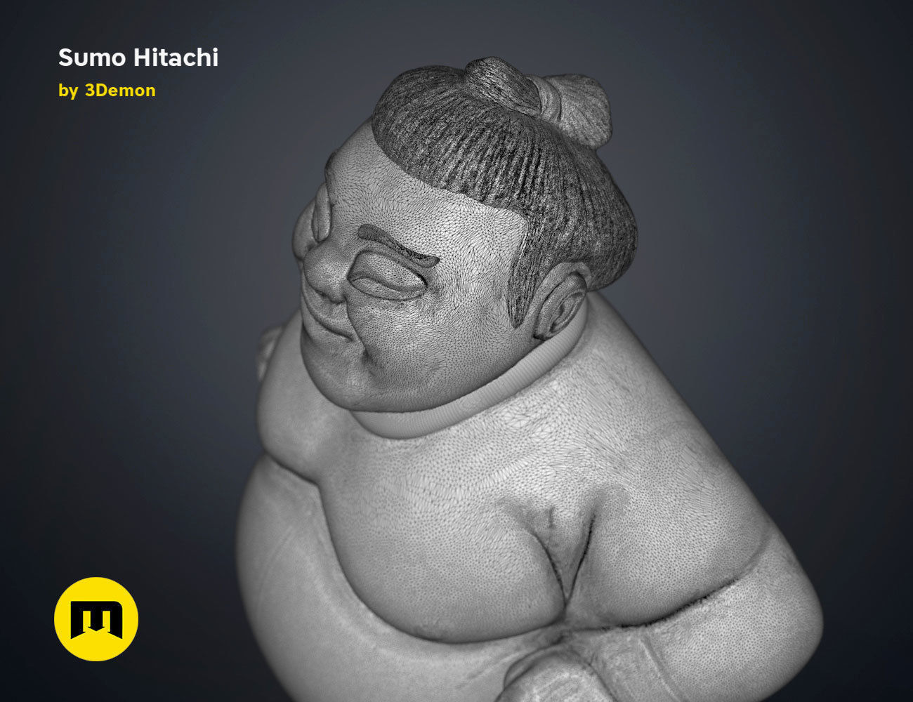 Sumo Hitachi - 3D print model  3D print model_19