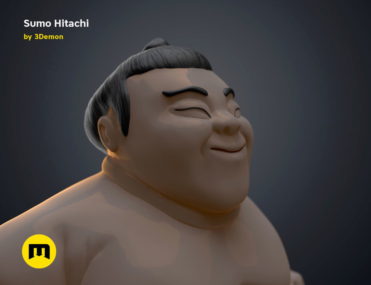 Sumo Hitachi - 3D print model  3D print model_8