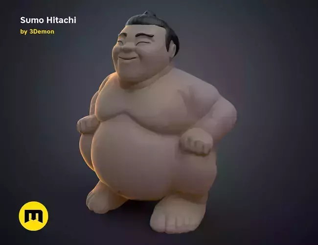 Sumo Hitachi - 3D print model  3D print model Sumo Hitachi - 3D print model  3D print model