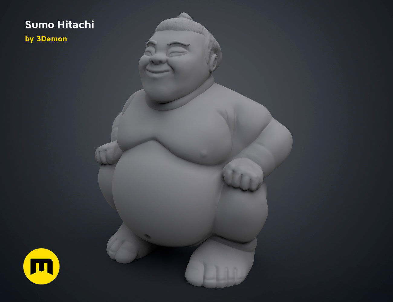 Sumo Hitachi - 3D print model  3D print model_12