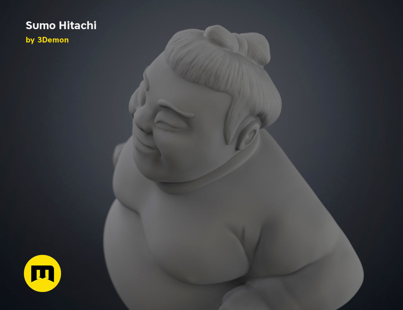 Sumo Hitachi - 3D print model  3D print model_16