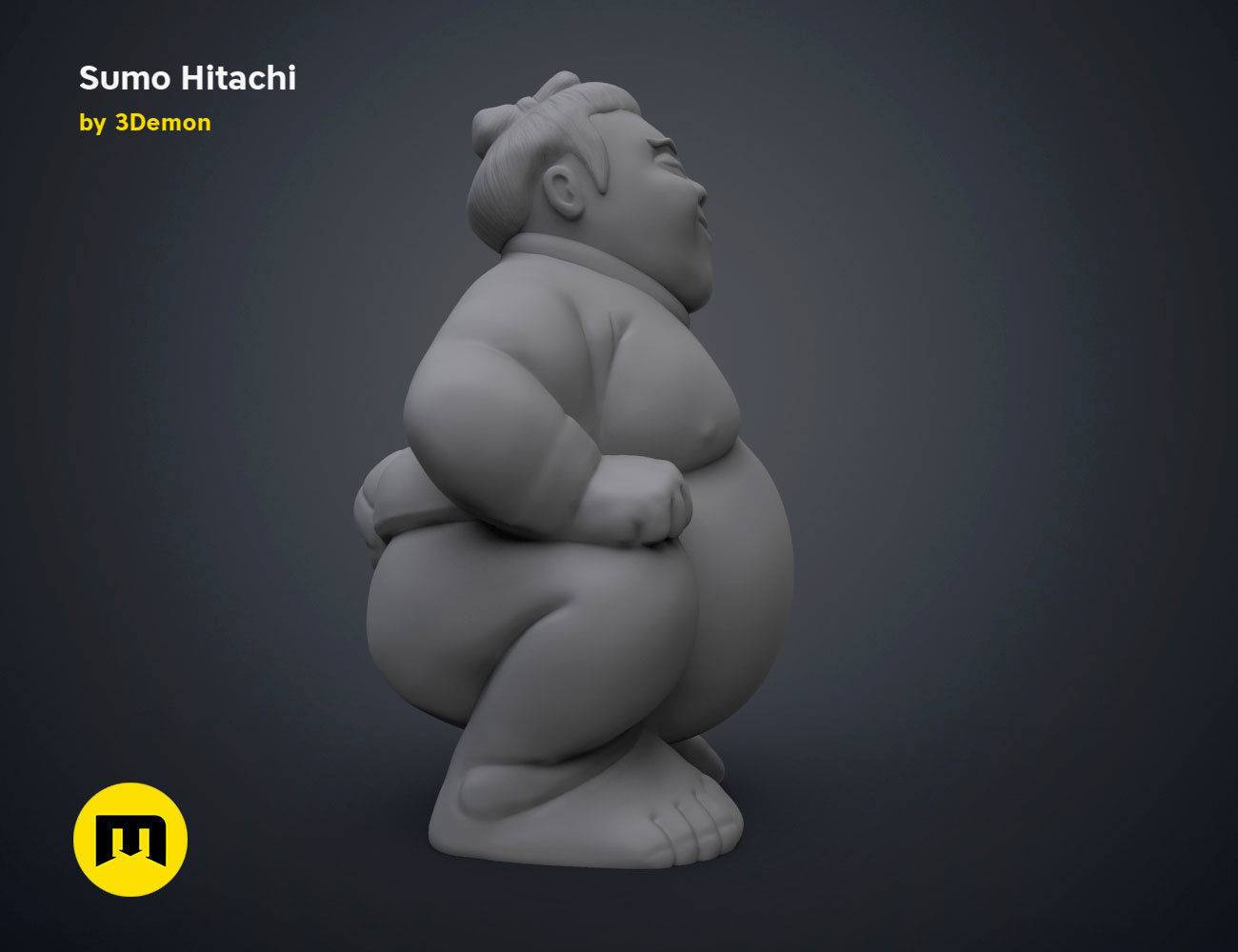 Sumo Hitachi - 3D print model  3D print model_15