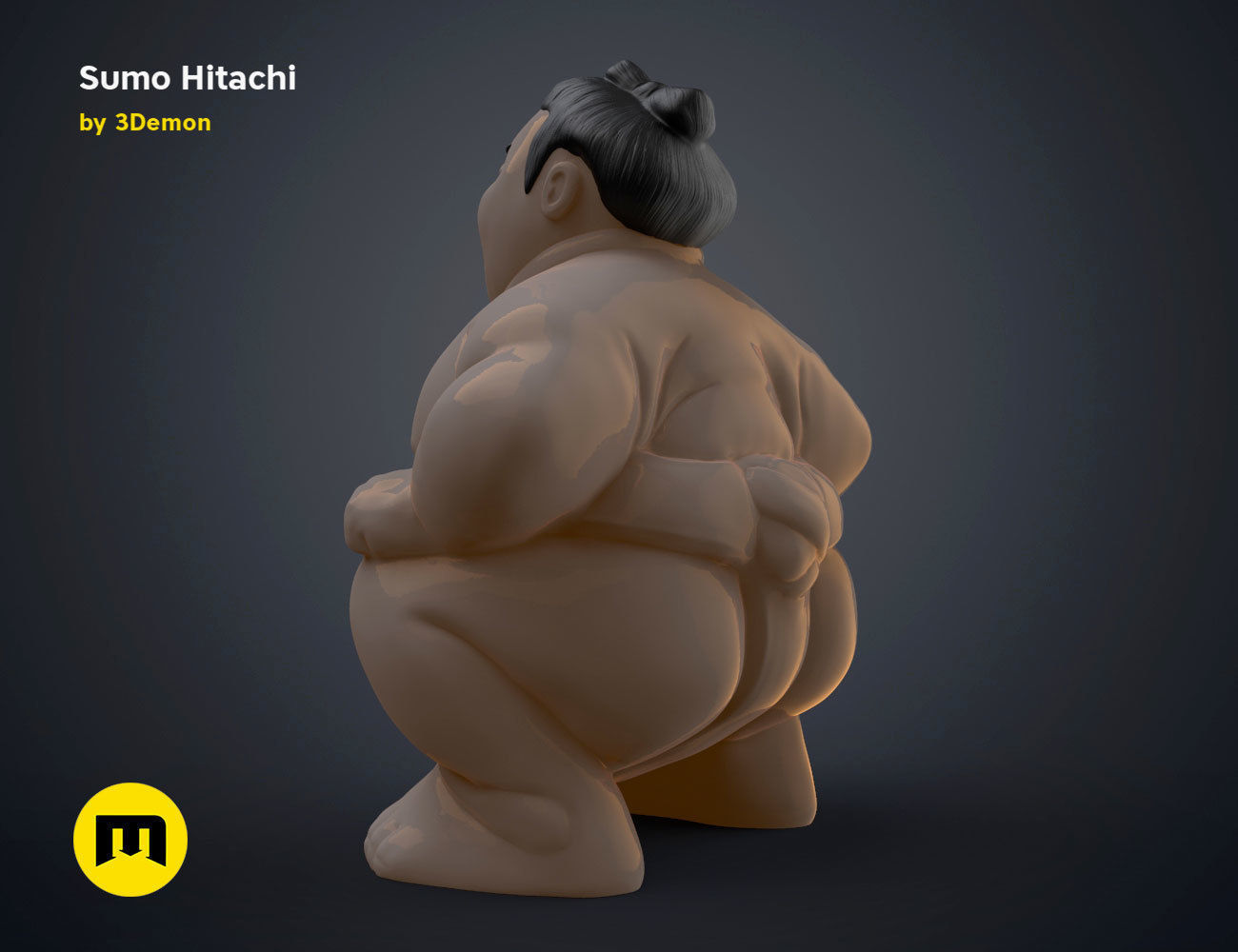 Sumo Hitachi - 3D print model  3D print model_3