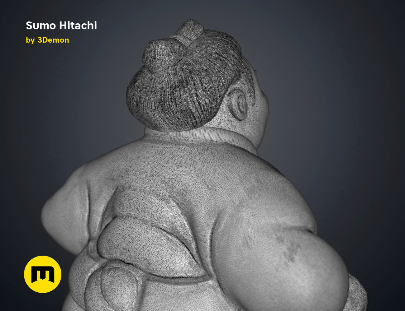 Sumo Hitachi - 3D print model  3D print model_20