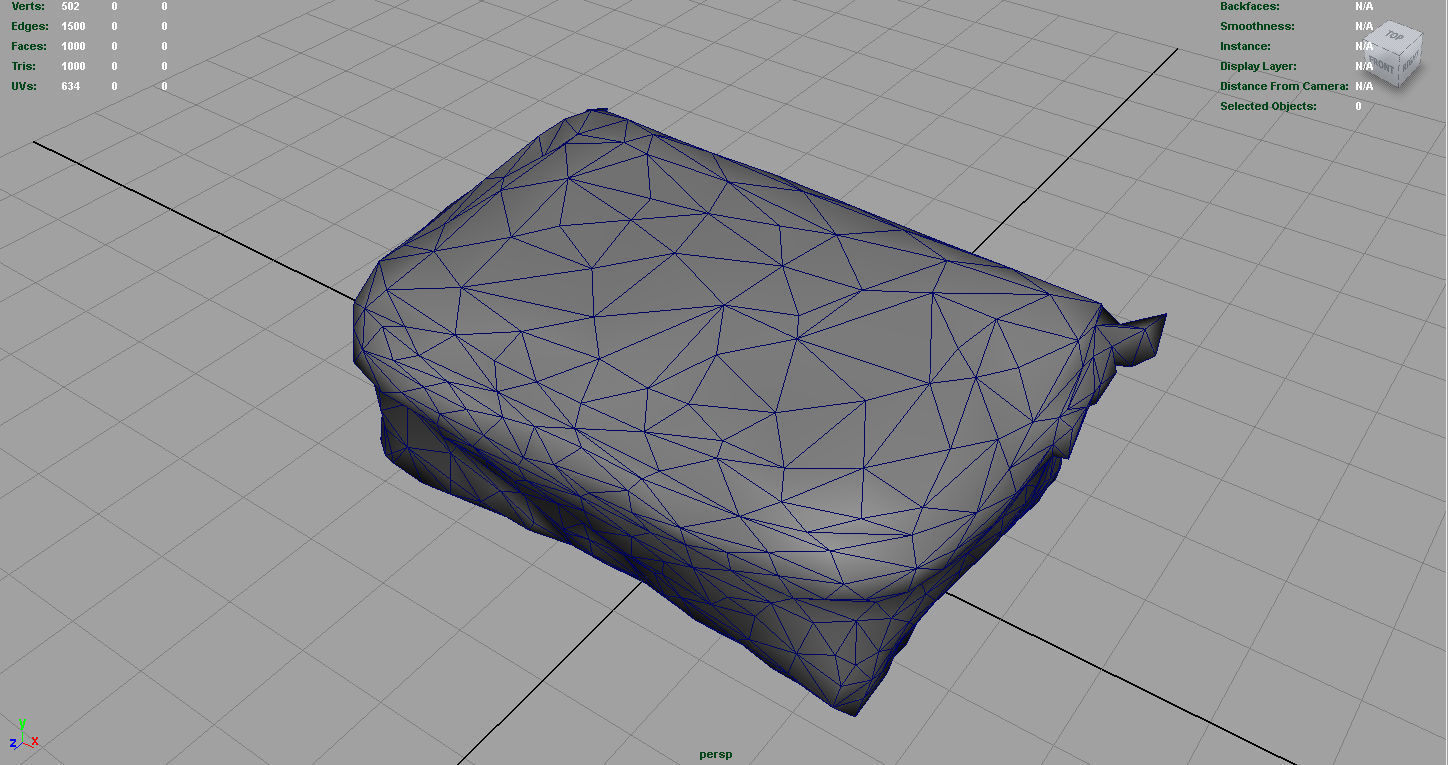 FIRST AID KIT Low-poly 3D model_3