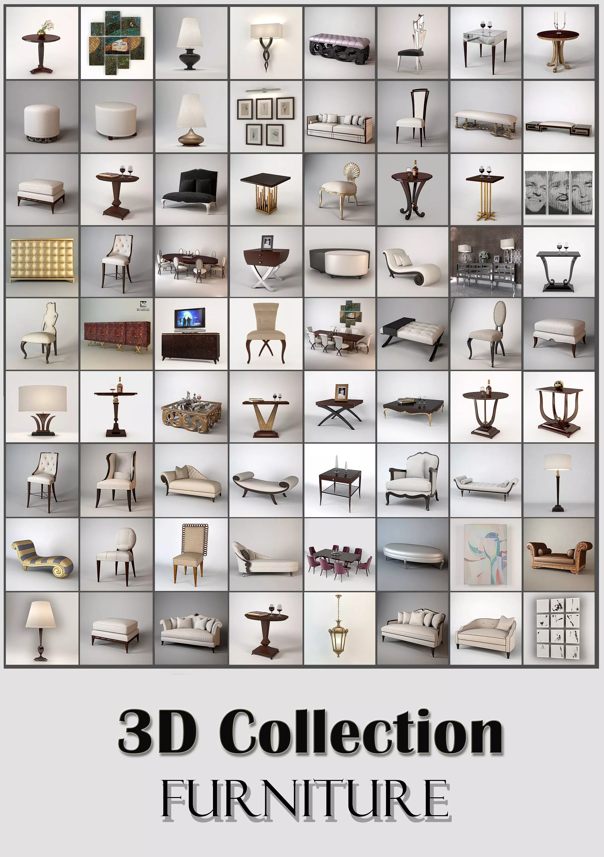 Furniture Collection - Christopher Guy  3D model_0