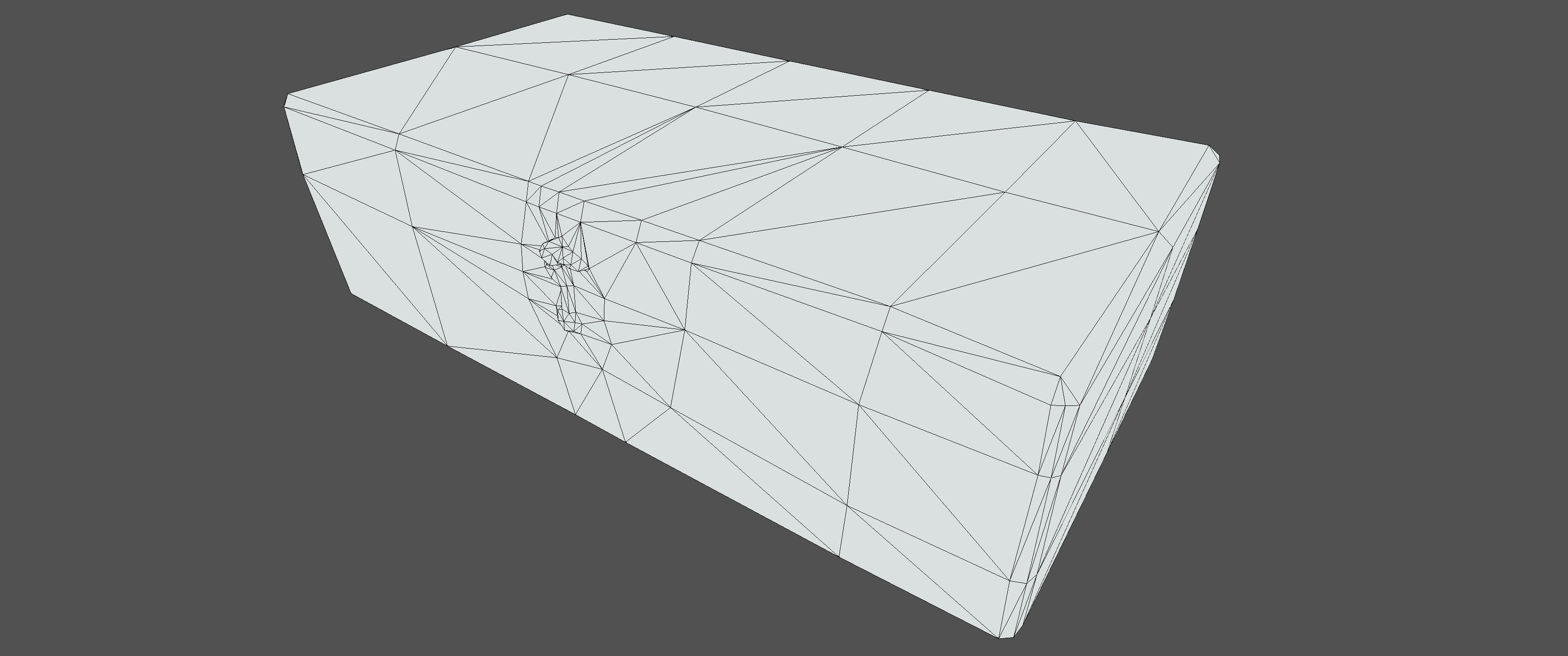 Old Wooden Box - Low Poly - Photogrammetry Low-poly 3D model_3