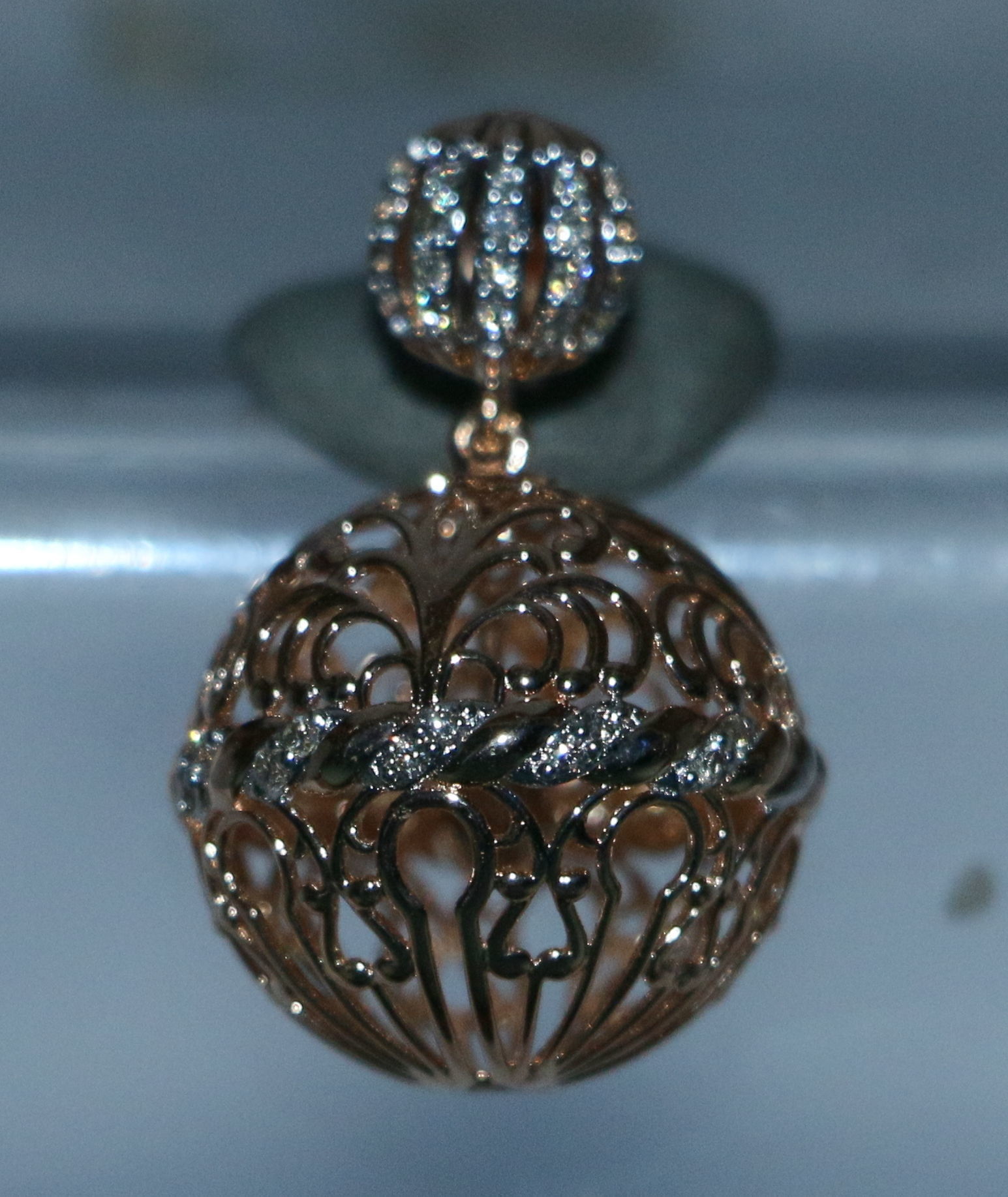 Trellis 3 Earring 3D print model_14