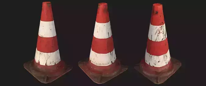 Cone - Low Poly - Photogrammetry