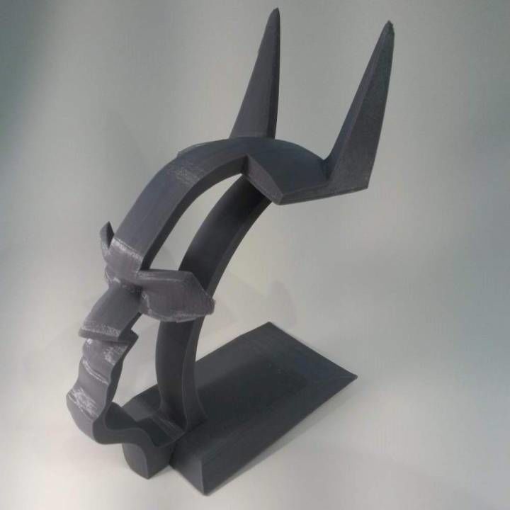 Batman Headset Stand 3D print model_5