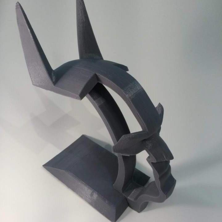 Batman Headset Stand 3D print model_4
