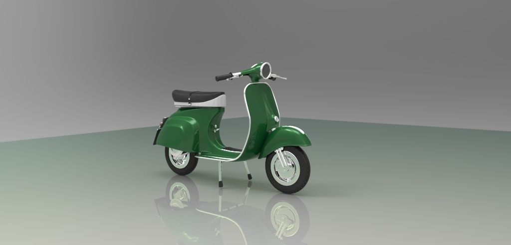 Vespa Free 3D model_4