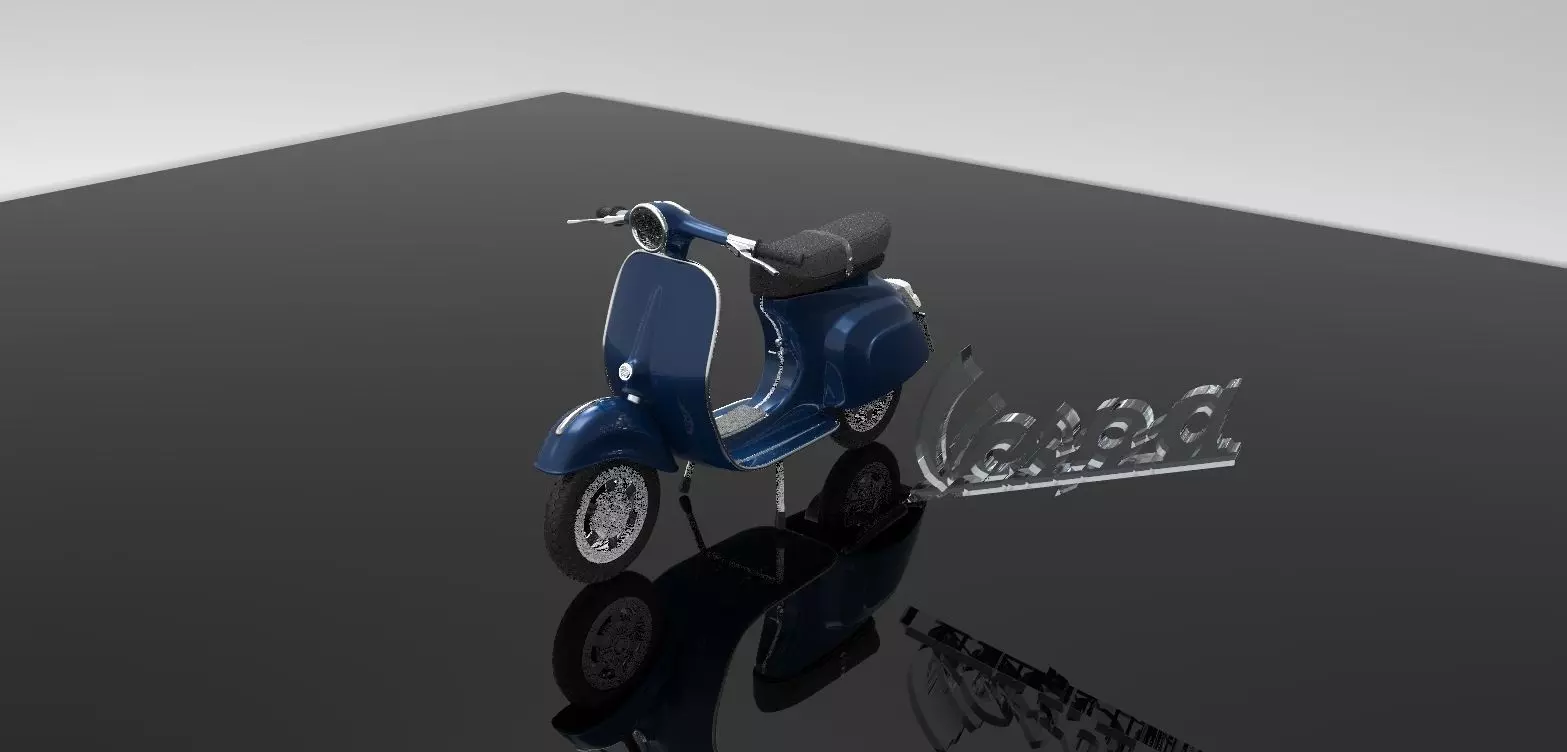 Vespa Free 3D model_0
