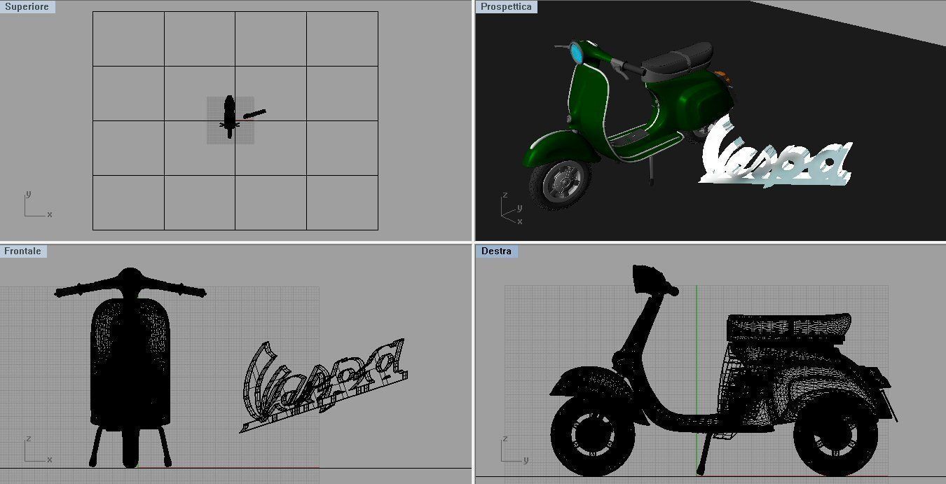 Vespa Free 3D model_2