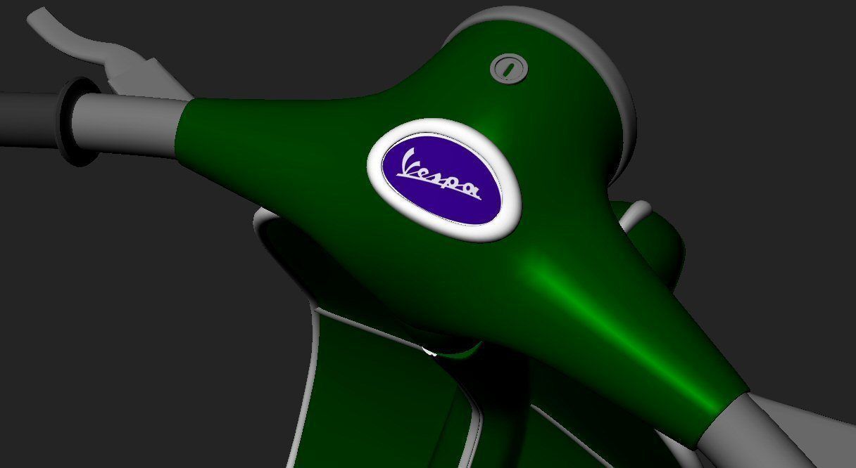 Vespa Free 3D model_6