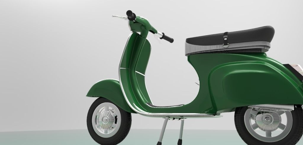 Vespa Free 3D model_1