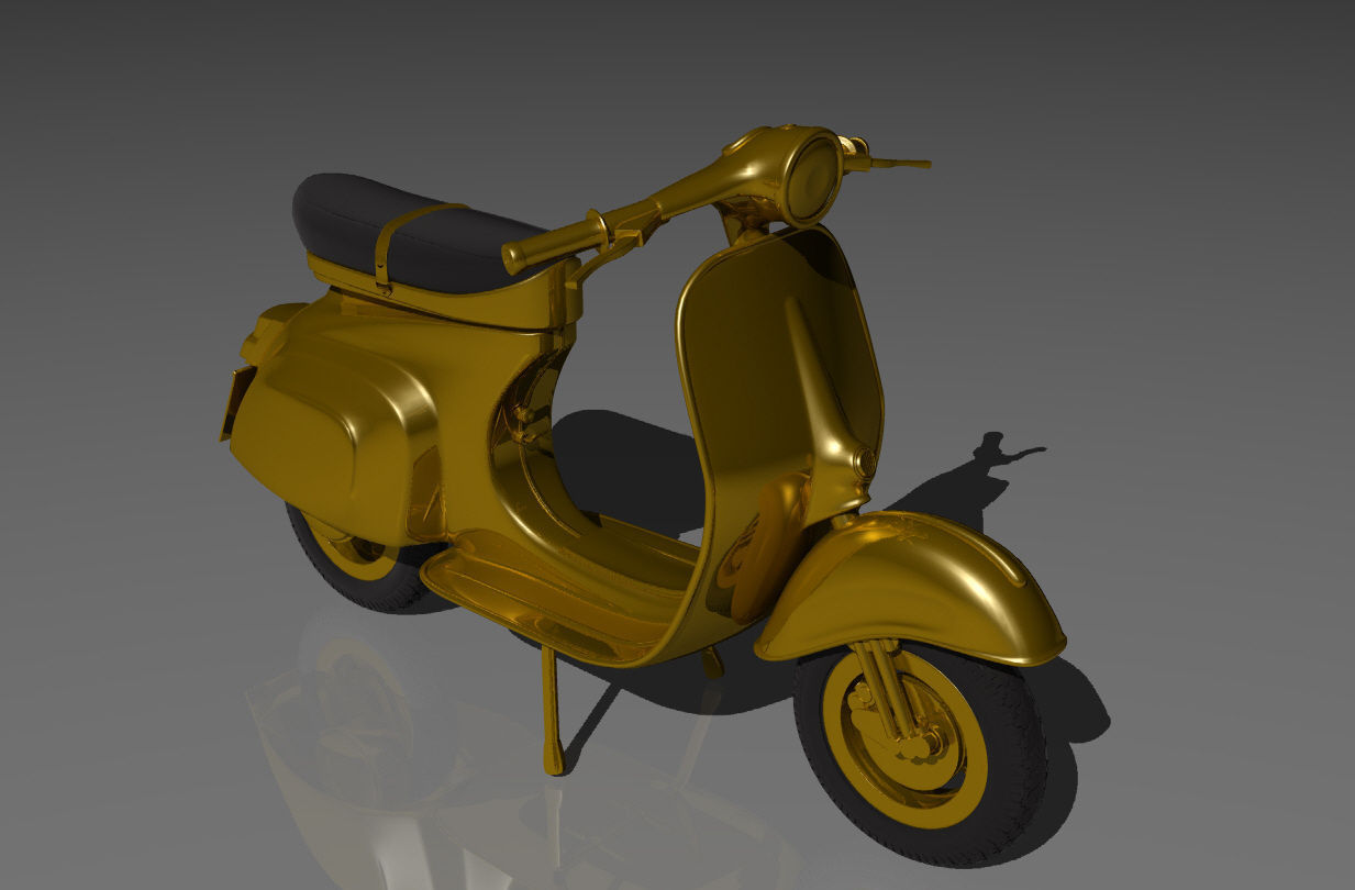 Vespa Free 3D model_8