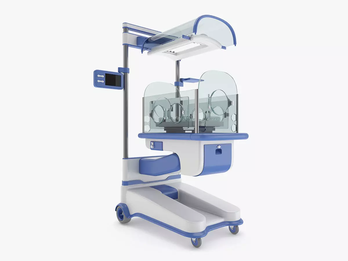 Medical - Infant Incubator 3D model_0