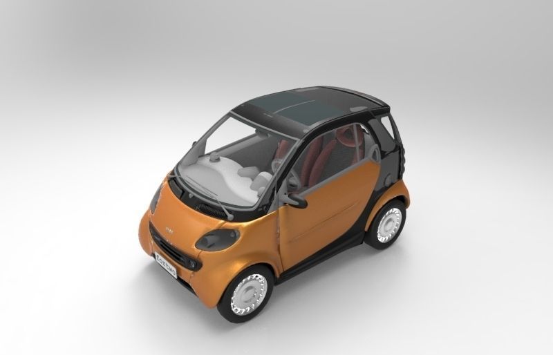 Smart Fortwo Free 3D model_3