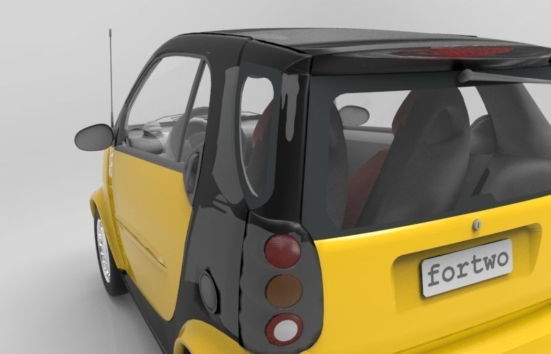 Smart Fortwo Free 3D model_2