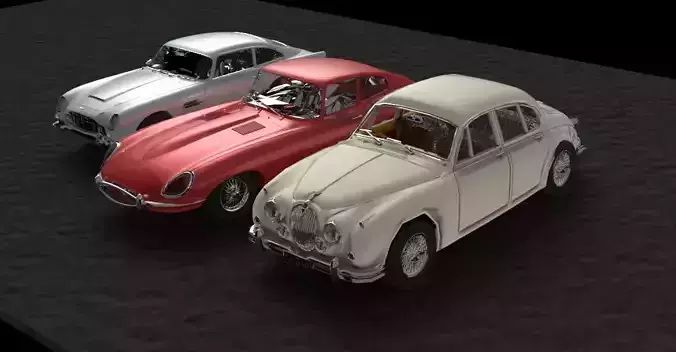 Cars Group Free 3D model