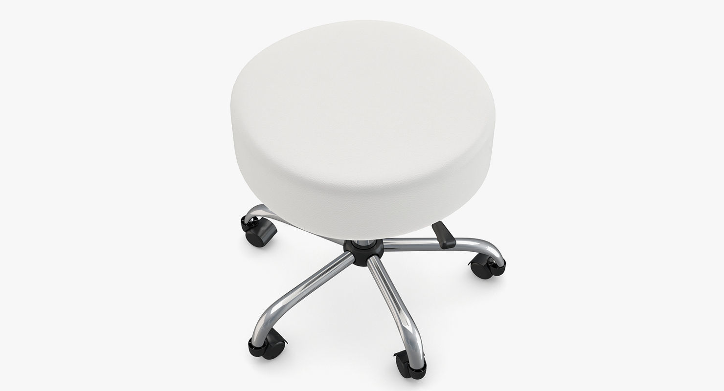 Medical - Doctor Stool 3D model_4