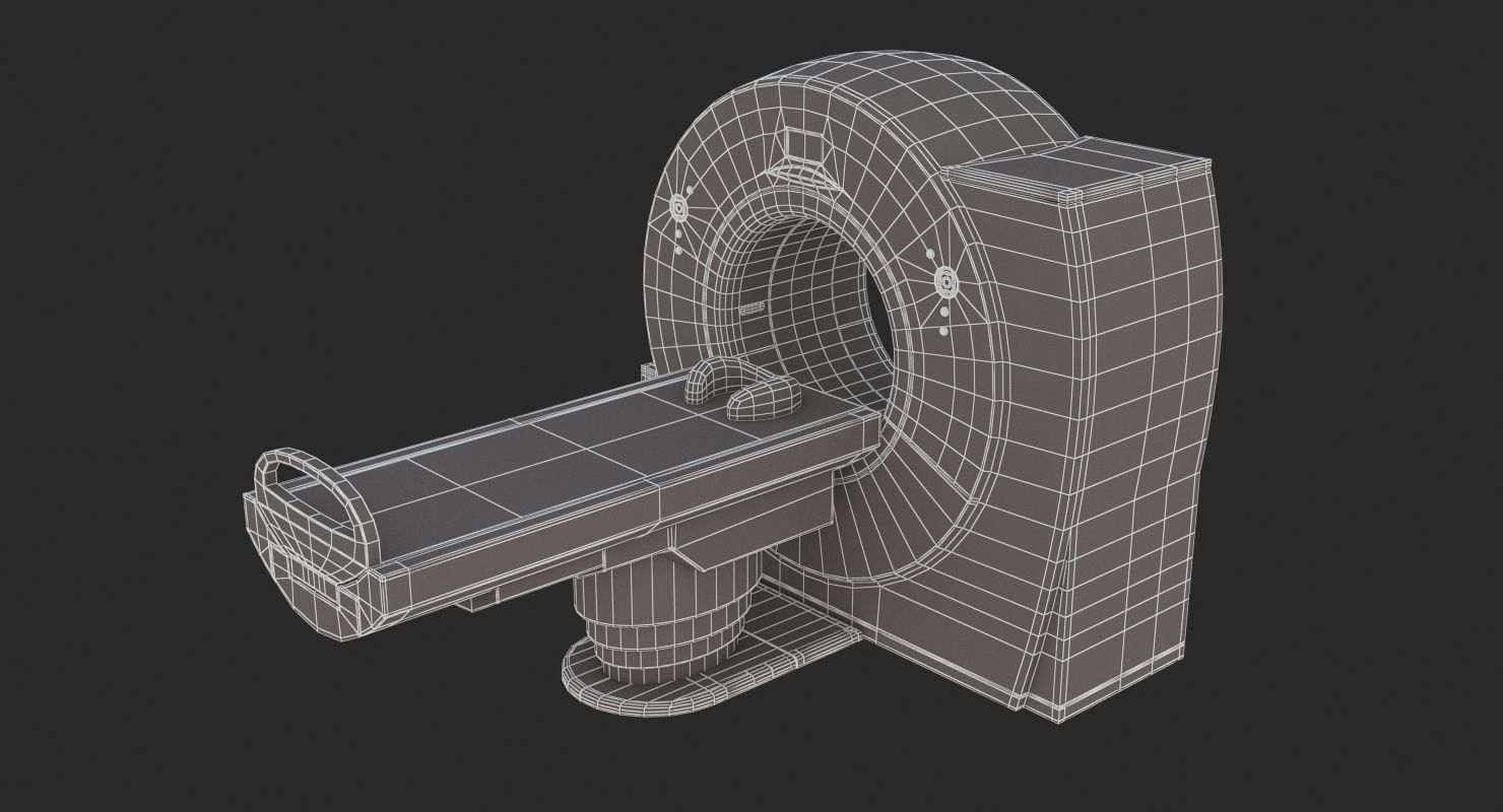 Medical - MRI Scanner 3D model_8