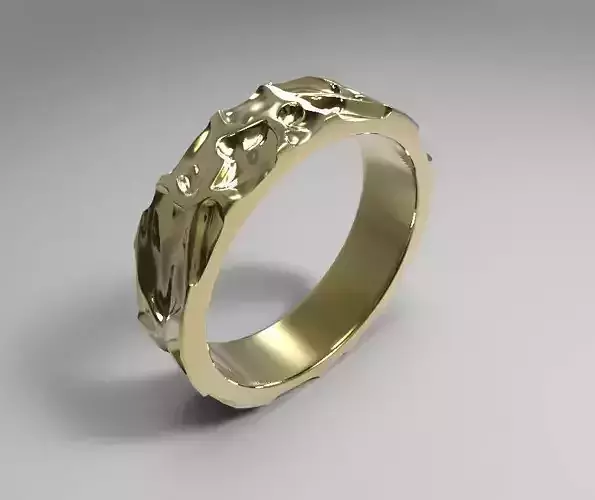 Gold wedding ring