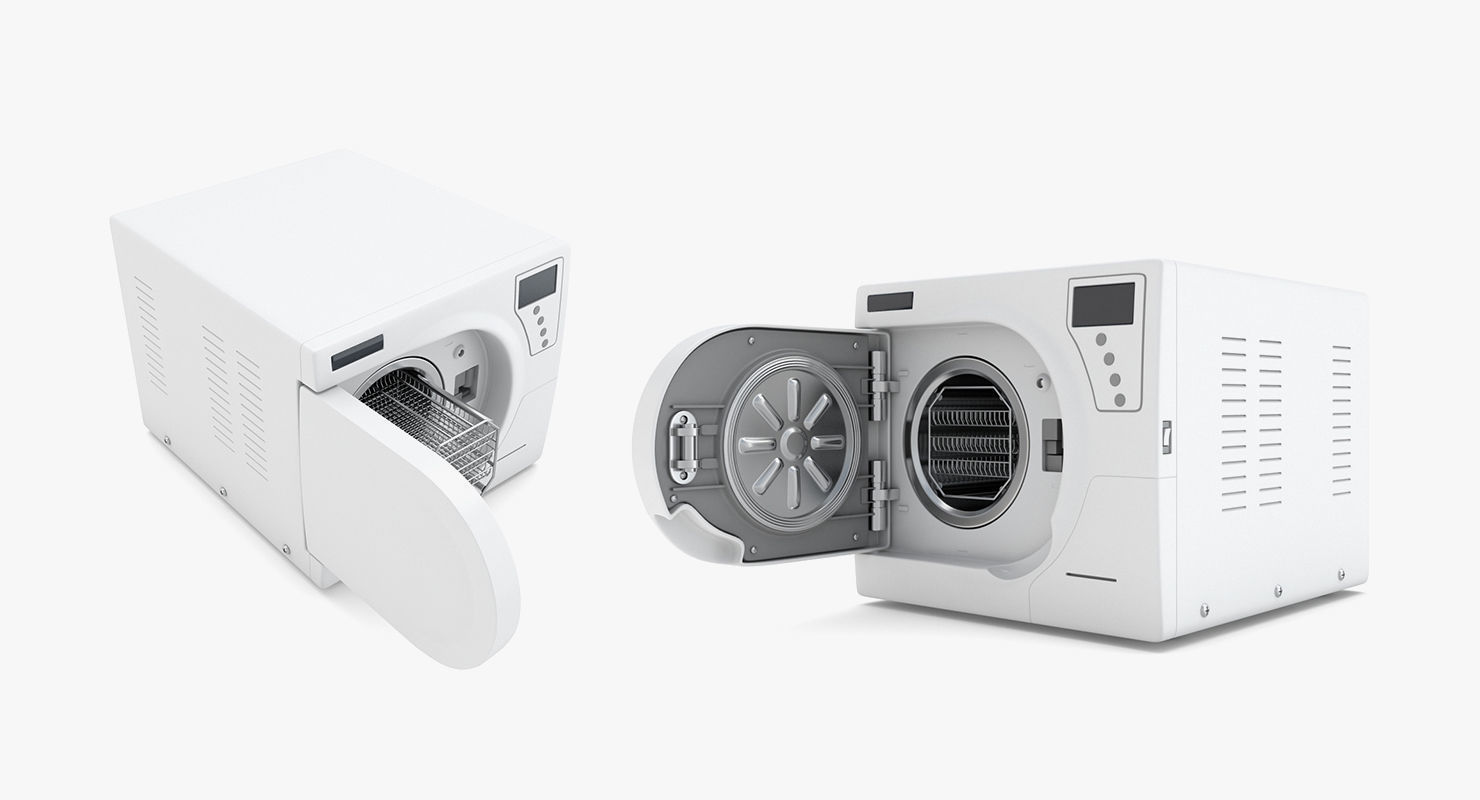 Medical - Autoclave 3D model_3