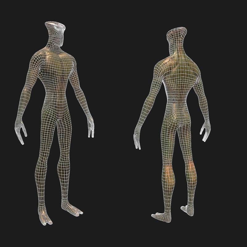 Alien Creature  Low-poly 3D model_7