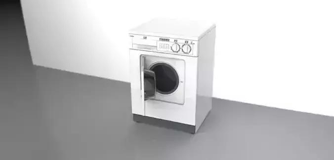 Bosch Washing Machine Free 3D model
