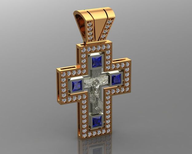 Cross 02 pendant 3D print model
