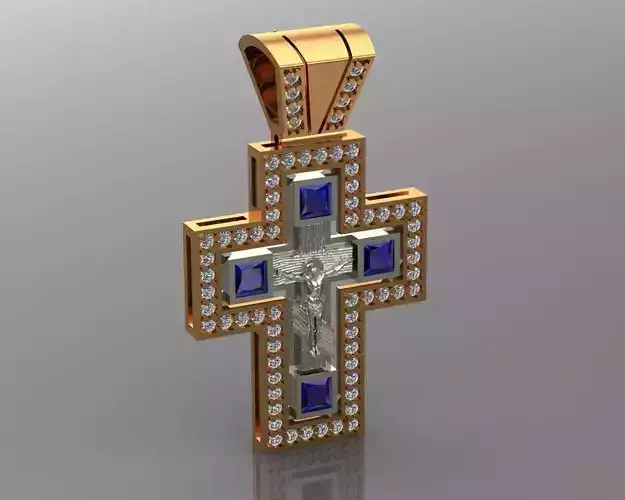 Cross 02 pendant