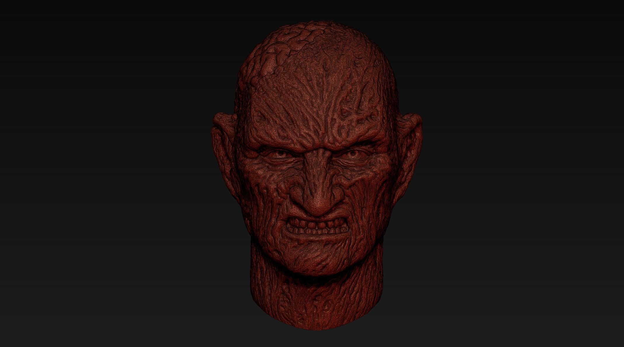 Freddy Krueger  3D print model_13