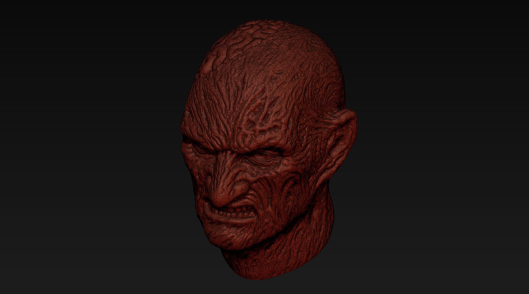 Freddy Krueger  3D print model_16
