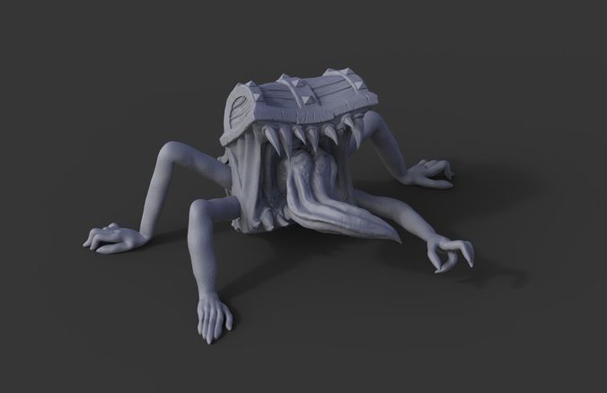 Mimic Chest 3D print model