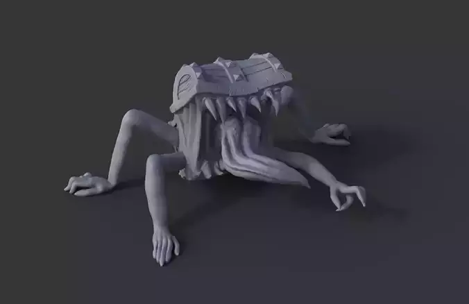 Mimic Chest 3D print model
