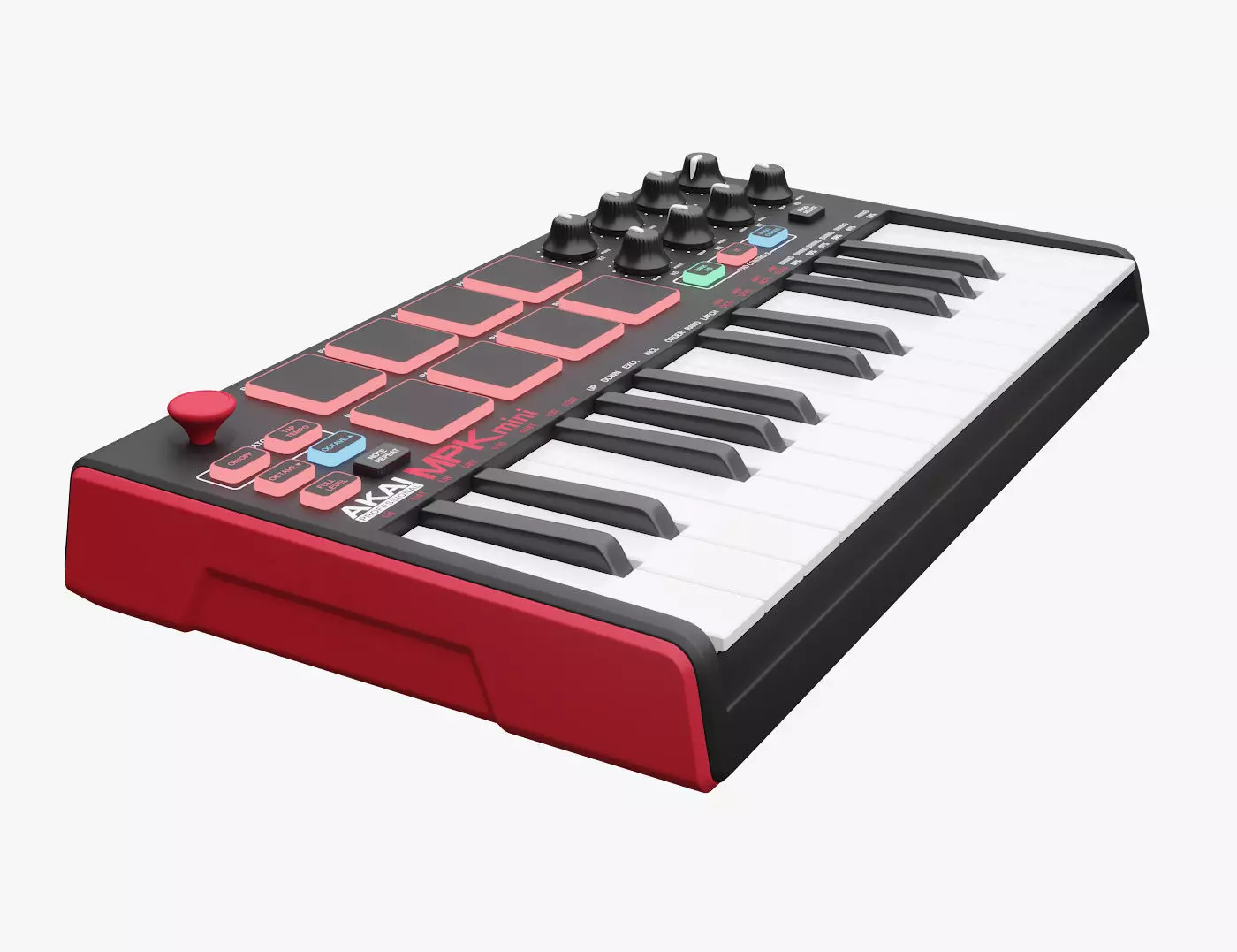 Akai MPK mini Mk2 3D model_0